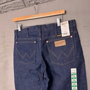 Wrangler Mens 31x31 Slim Fit Dark Wash Denim Jeans New With Tags